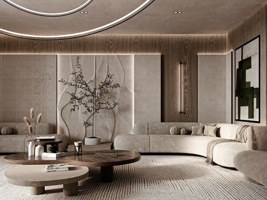 Modern commercial office interior